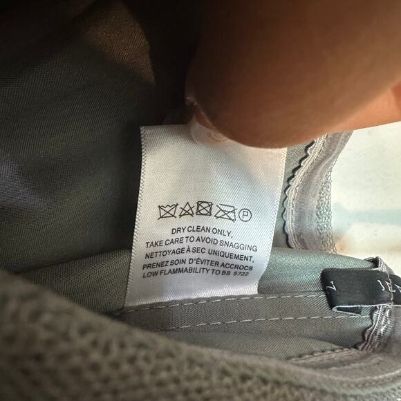 Jenny Yoo BHLDN SZ 6 Annabelle Convertible Bridesmaid Dress Formal Gown Gray - Picture 10 of 13